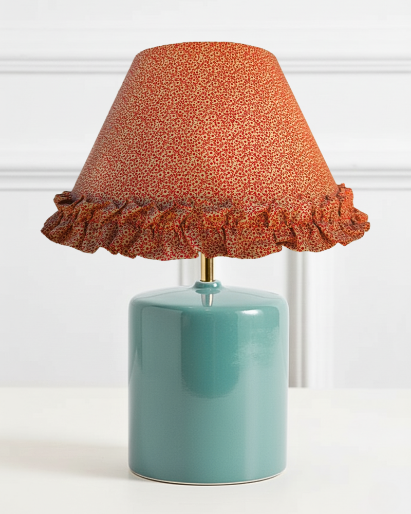 Mini Red Milkwood With Ruched Skirt