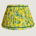 Yellow and Blue Blockprint Lampshade (800 x 800 px)