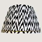 Black and White Chevron Lampshade (800 x 800 px)