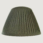 moss climber handcrafted gathered lampshade